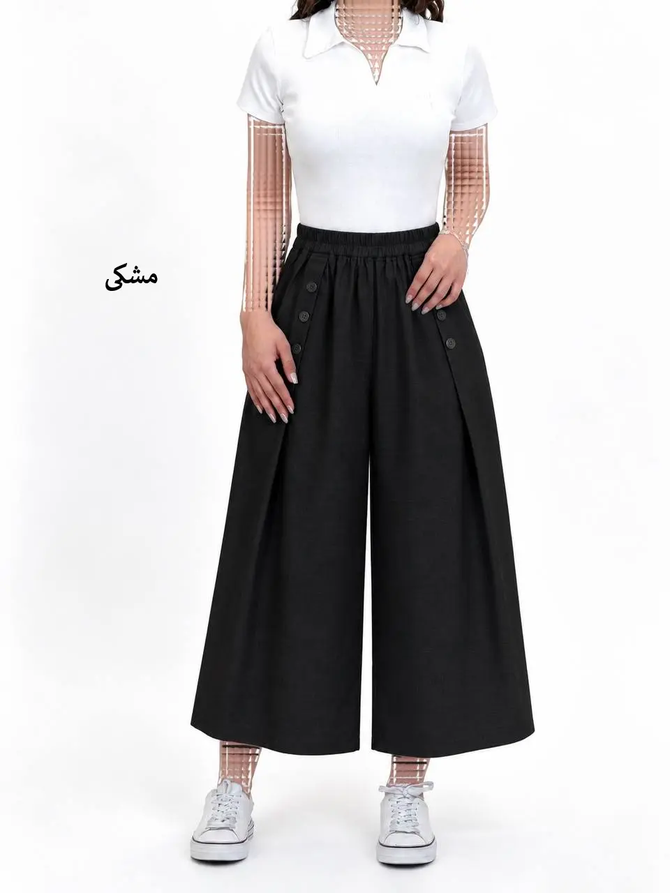 7409-شلوار دامنی
